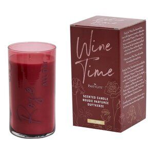Wine Time by Partylite Rosé All Day Jar Candle